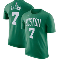 NBA Jaylen Brown Boston Celtics Icon 2022/23 Name & Number T-Shirt