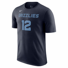 NBA Ja Morant Memphis Grizzlies Icon 2022/23 Name & Number T-Shirt