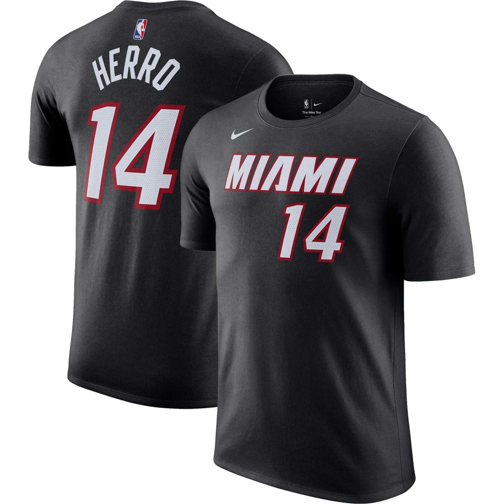 NBA Tyler Herro Miami Heat Icon 2022/23 Name & Number T-Shirt