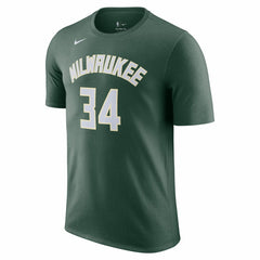 NBA Giannis Antetokounmpo Milwaukee Bucks Icon 2022/23 Name & Number T-Shirt