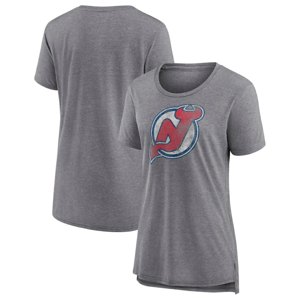 NHL Heather Gray New Jersey Devils Fanatics Women's Special Edition 2.0 Modern T-Shirt