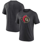 NHL Black Ottawa Senators Fanatics NHL Special Edition Tri-Blend T-Shirt