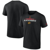 NHL Black Chicago Blackhawks Fanatics Special Edition 2.0 Authentic Pro T-Shirt