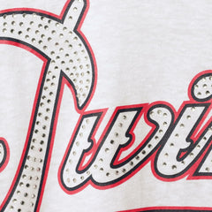 MLB Minnesota Twins Touch Women's Base Runner 3/4-Sleeve V-Neck T-Shirt
