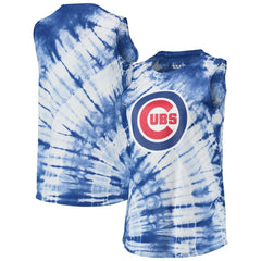 MLB Chicago Cubs Touch Women's Money Ball Tie-Dye Tank Top