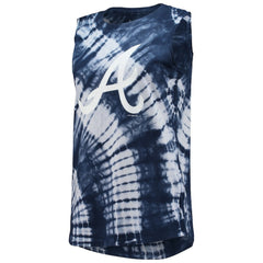MLB Atlanta Braves Touch Women's Money Ball Tie-Dye Tank Top