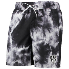 NBA Brooklyn Nets G-III Sports by Carl Banks Splash Volley Swim Shorts