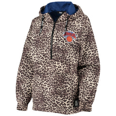 NBA New York Knicks DKNY Sport Women's Gabriella Windbreaker Half-Zip Hoodie