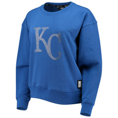 MLB Kansas City Royals DKNY Sport Women's Carrie Pullover Sweatshirt