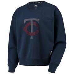 MLB Minnesota Twins DKNY Sport Women's Carrie Pullover Sweatshirt