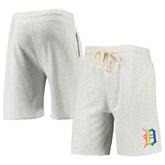 MLB Detroit Tigers Concepts Sport Mainstream Logo Terry Tri-Blend Shorts