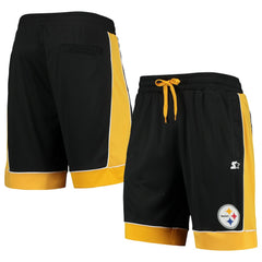 Starter Fan Favorite Fashion Shorts - Pittsburgh Steelers
