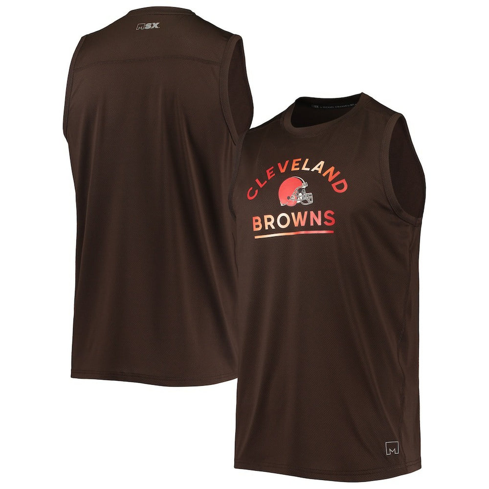 MSX by Michael Strahan Rebound Tank Top - Cleveland Browns