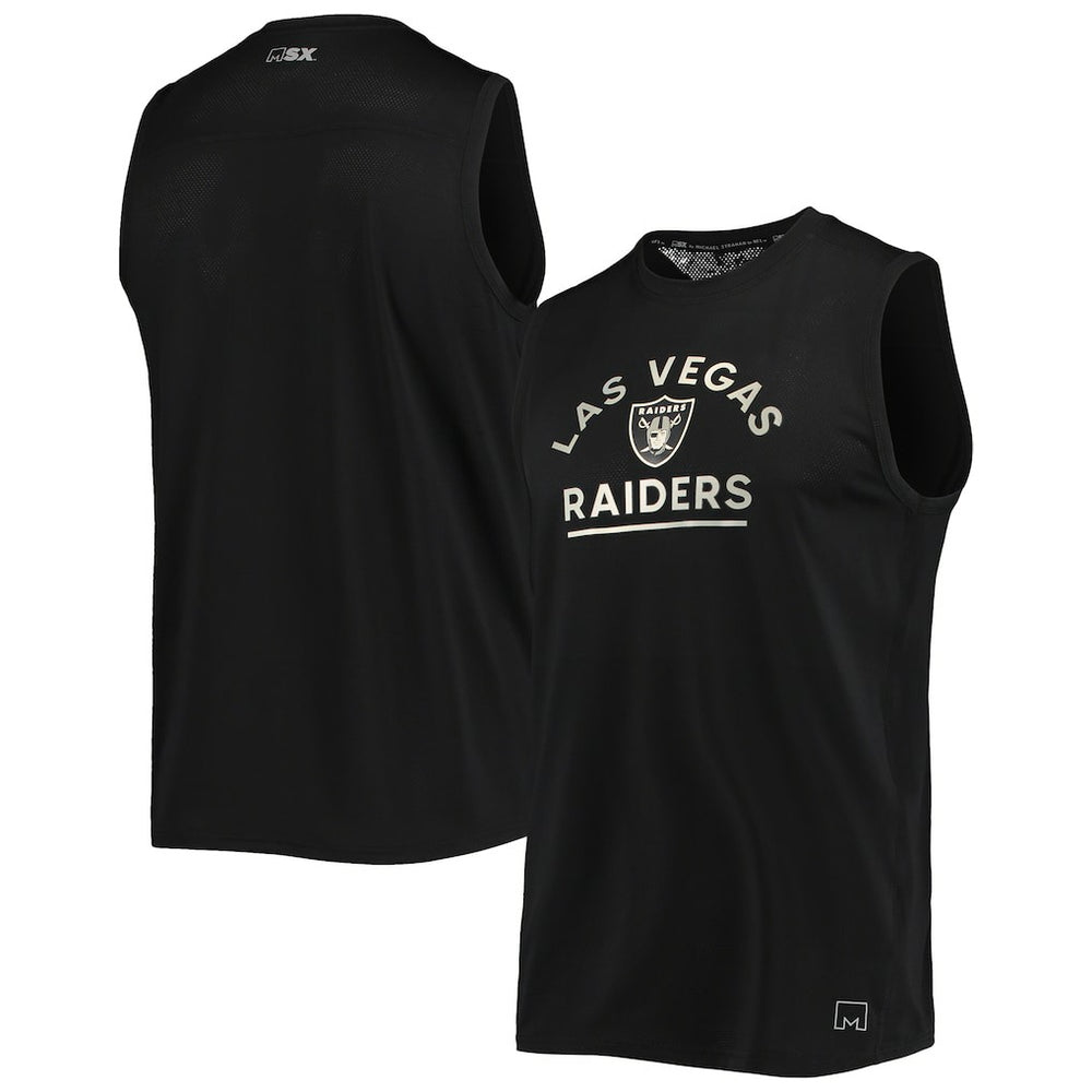 MSX by Michael Strahan Rebound Tank Top - Las Vegas Raiders