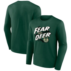 NBA Milwaukee Bucks Tip-Off Long Sleeve T-Shirt