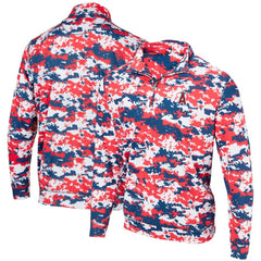 MLB Los Angeles Angels Digital Camo Performance Quarter-Zip Pullover Jacket