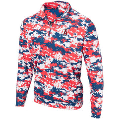 MLB Los Angeles Angels Digital Camo Performance Quarter-Zip Pullover Jacket