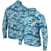 MLB Milwaukee Brewers Digital Camo Performance Quarter-Zip Pullover Jacket