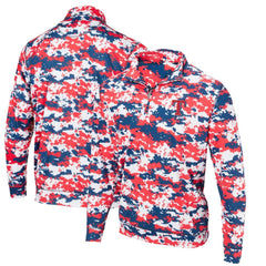 MLB Texas Rangers Digital Camo Performance Quarter-Zip Pullover Jacket