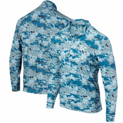 MLB Kansas City Royals Digital Camo Performance Quarter-Zip Pullover Jacket