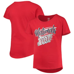 MLB Washington Nationals Girls Youth Dream Scoop-Neck T-Shirt