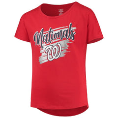 MLB Washington Nationals Girls Youth Dream Scoop-Neck T-Shirt