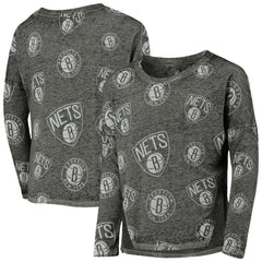 NBA Brooklyn Nets Girls Youth Back in Action Long Sleeve T-Shirt