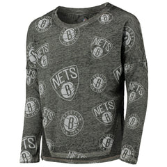 NBA Brooklyn Nets Girls Youth Back in Action Long Sleeve T-Shirt