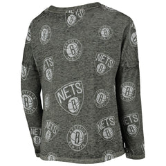 NBA Brooklyn Nets Girls Youth Back in Action Long Sleeve T-Shirt