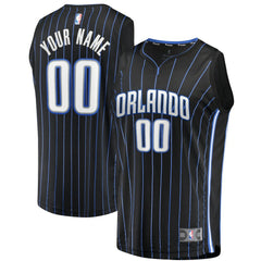 NBA Orlando Magic Youth Fast Break Replica Custom Jersey Black