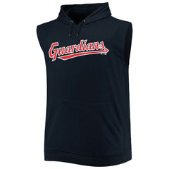 MLB Cleveland Guardians Jersey Muscle Sleeveless Pullover Hoodie