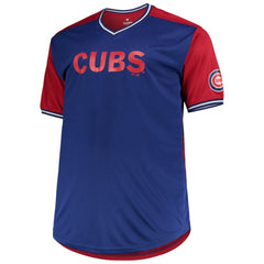 MLB Chicago Cubs Solid V-Neck T-Shirt
