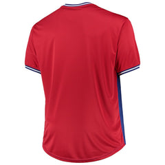 MLB Chicago Cubs Solid V-Neck T-Shirt