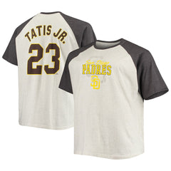 MLB Fernando Tatis Jr. San Diego Padres Big & Tall Name & Number Raglan T-Shirt