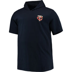 MLB Minnesota Twins Big & Tall Jersey Short Sleeve Pullover Hoodie T-Shirt