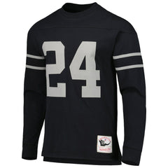 Charles Woodson Oakland Raiders Retired Player Name & Number Long Sleeve Top - Las Vegas Raiders