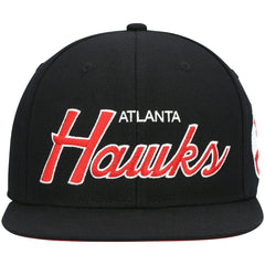 NBA Atlanta Hawks Hardwood Classics Script 2.0 Snapback Hat