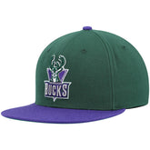NBA Milwaukee Bucks Hardwood Classics Team Two-Tone 2.0 Snapback Hat