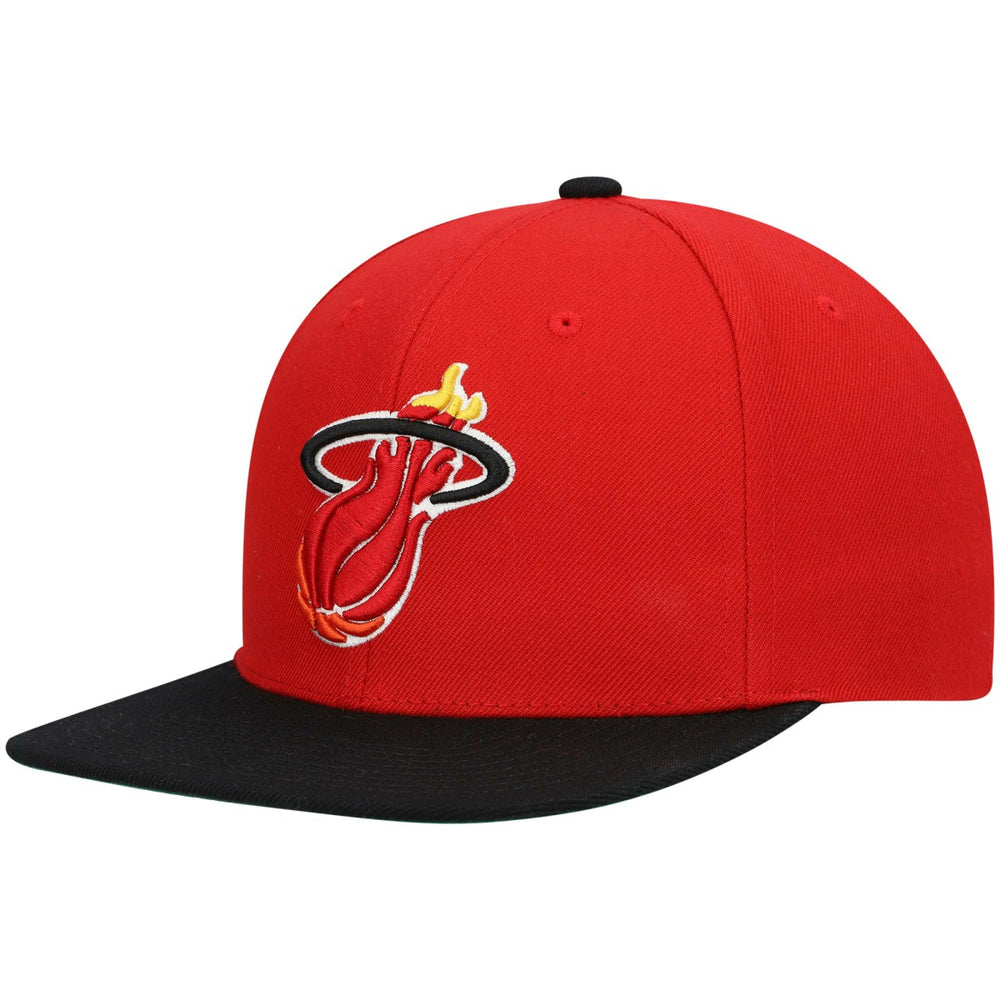 NBA Miami Heat Hardwood Classics Team Two-Tone 2.0 Snapback Hat