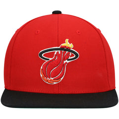 NBA Miami Heat Hardwood Classics Team Two-Tone 2.0 Snapback Hat