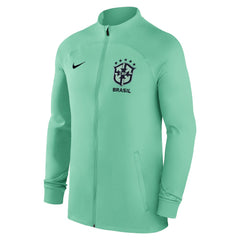 Brazil National Team Strike Raglan Full-Zip Performance Track Jacket - Nike Green
