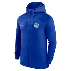 England National Team Strike Raglan Hoodie Full-Zip Track Jacket - Nike Blue