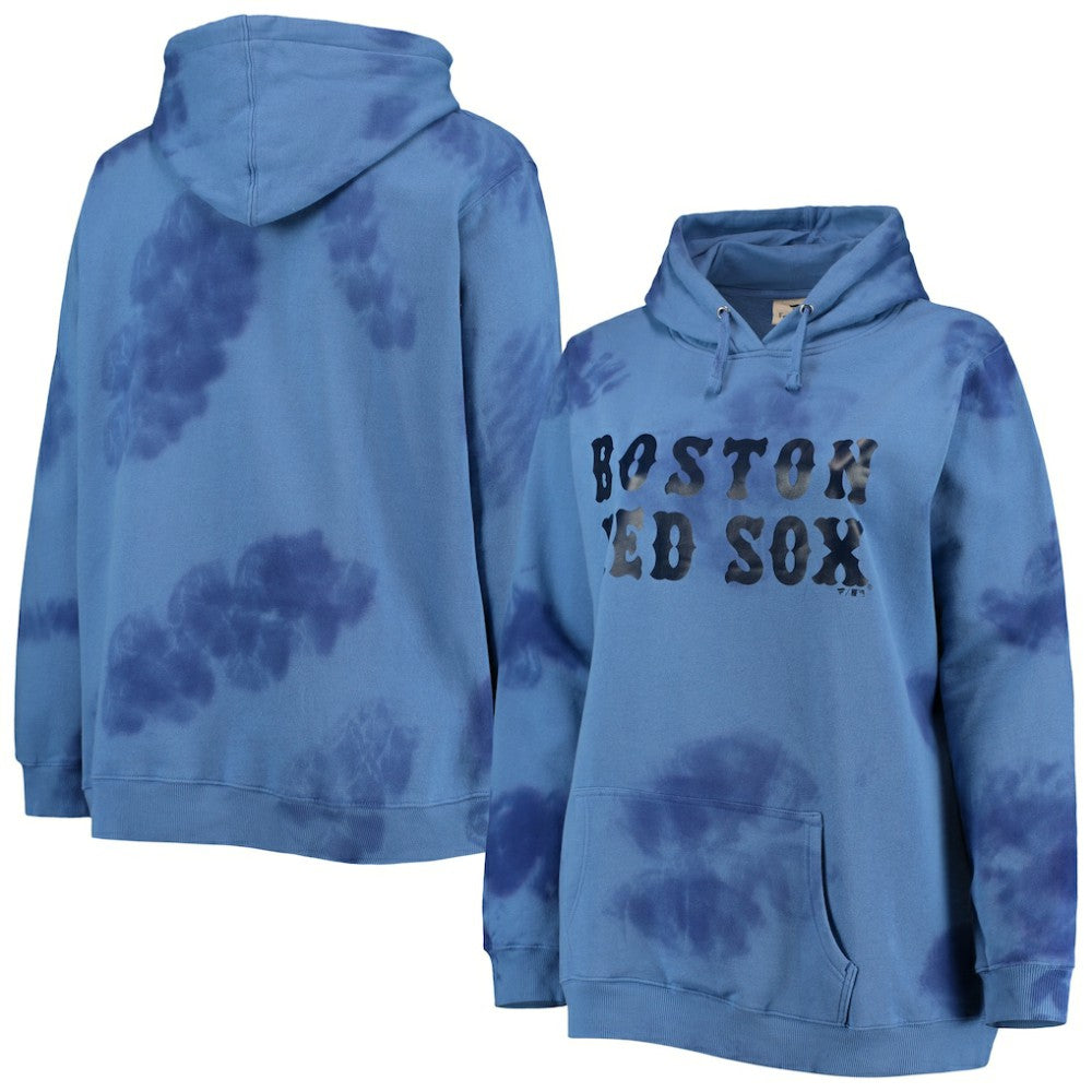 MLB Boston Red Sox Women's Plus Size Cloud Pullover Hoodie