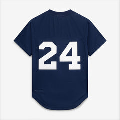MLB Rickey Henderson New York Yankees Mitchell & Ness Cooperstown Collection Mesh Batting Practice Button-Up Jersey