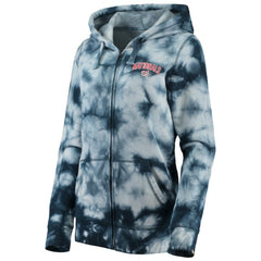 MLB Washington Nationals New Era Women's Tie-Dye Full-Zip Hoodie