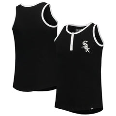 MLB Chicago White Sox New Era Girls Youth Henley Tank Top