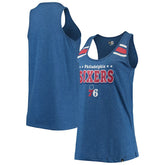 NBA Philadelphia 76ers Women's Scoop-Neck Racerback Tank Top