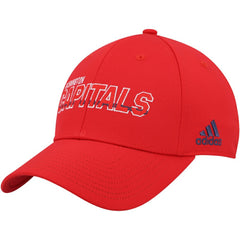 NHL Red Washington Capitals adidas Team Bar Flex Hat