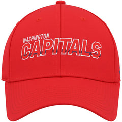 NHL Red Washington Capitals adidas Team Bar Flex Hat