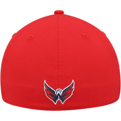 NHL Red Washington Capitals adidas Team Bar Flex Hat